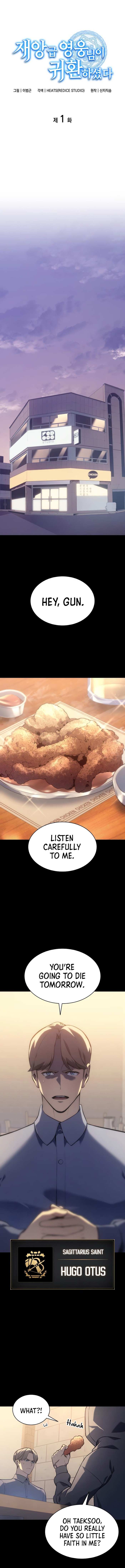 Read The Return of the Disaster-Class Hero Manga Online