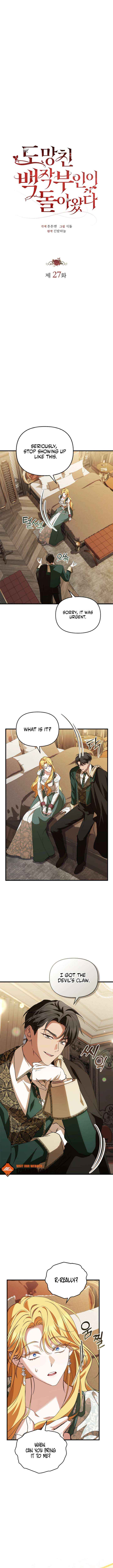 Read The Runaway Countess Has Returned Manga Online