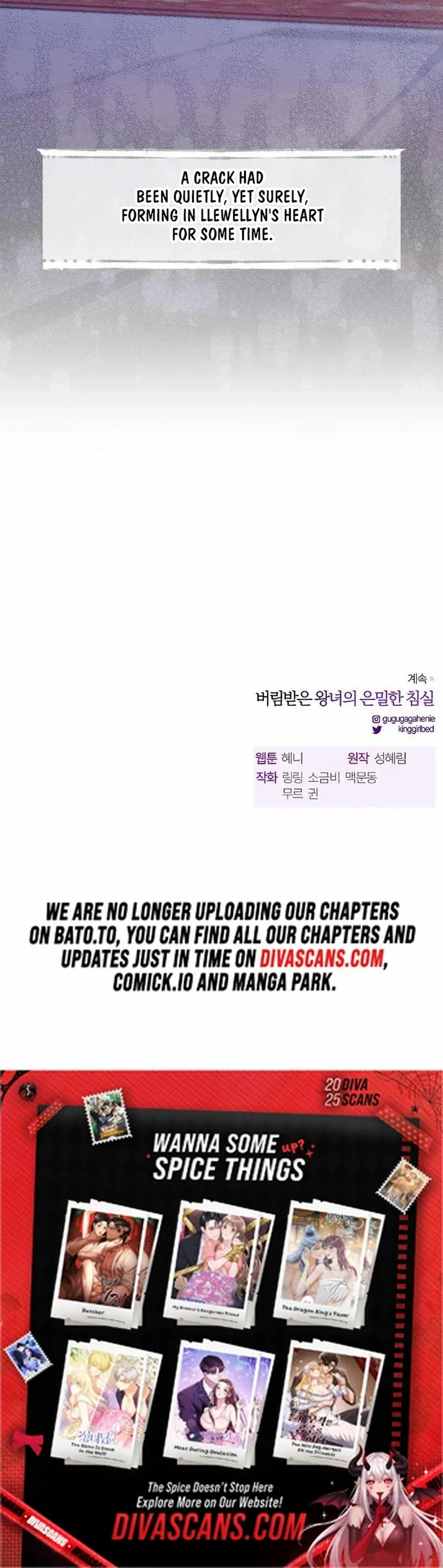 Read The Secret Bedroom of a Dejected Royal Daughter Manga Online