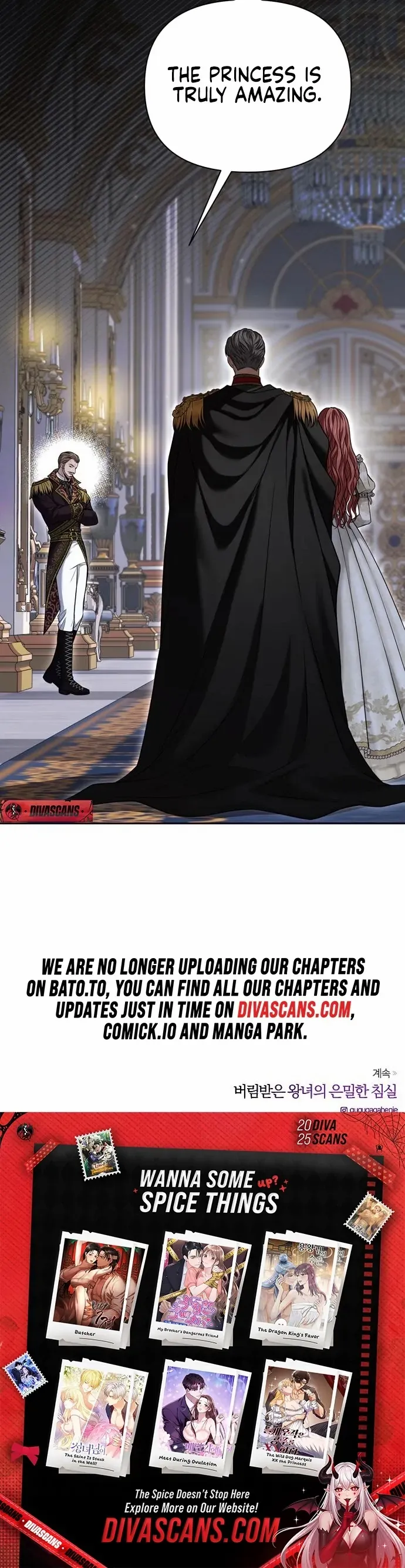 Read The Secret Bedroom of a Dejected Royal Daughter Manga Online