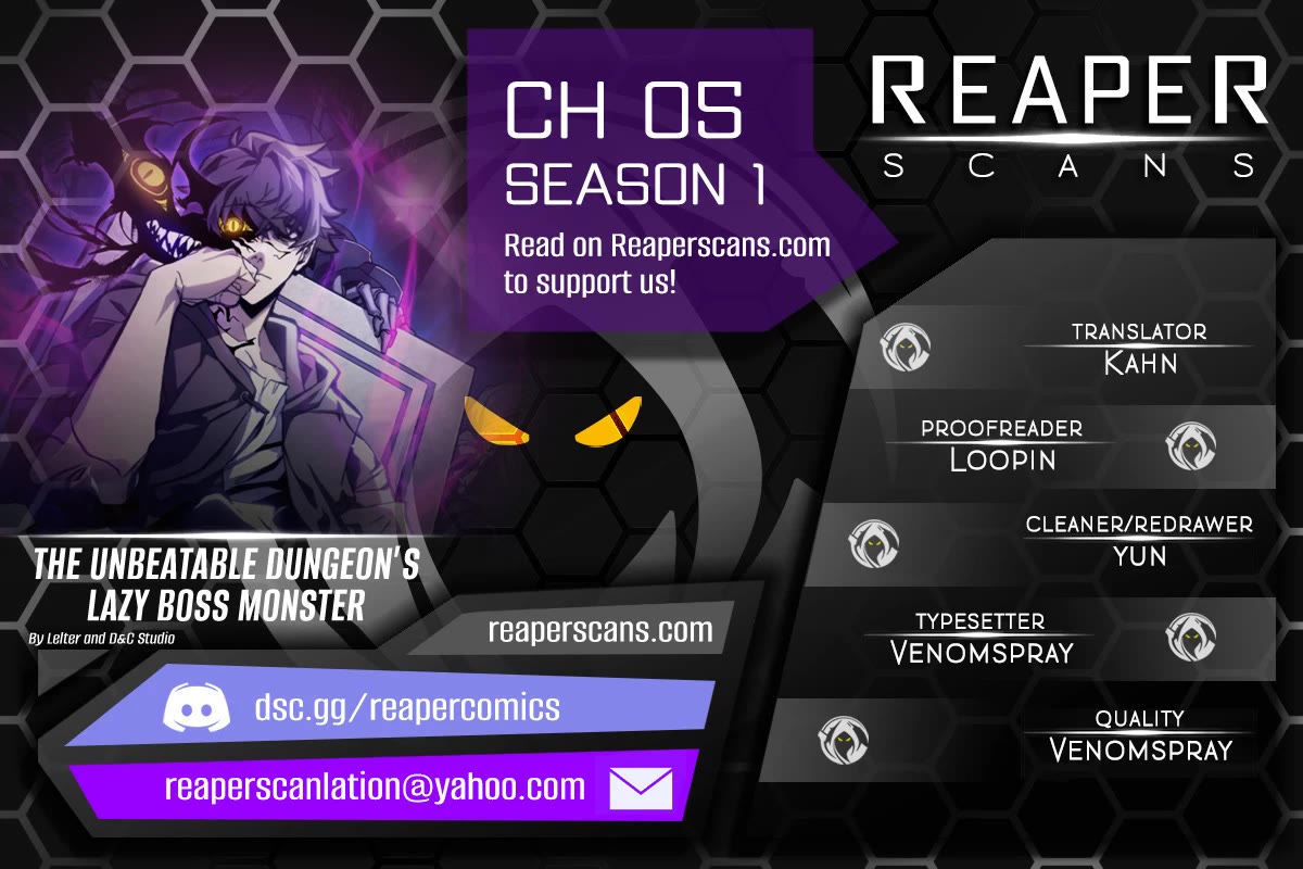 Read The Unbeatable Dungeon's Lazy Boss Monster Manga Online