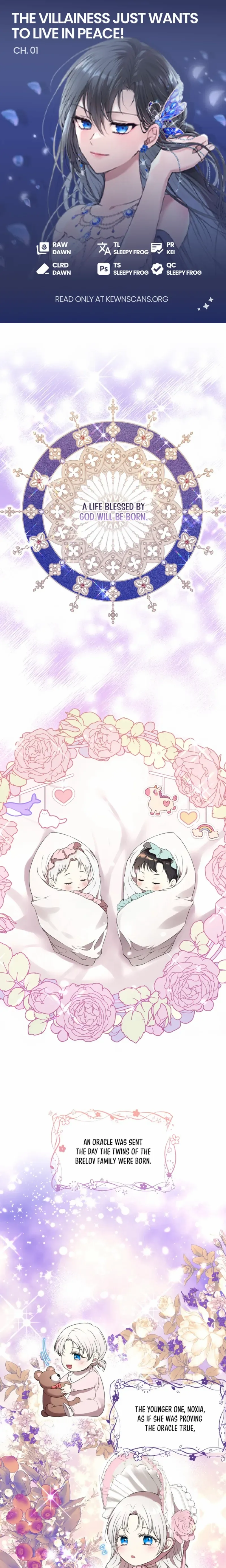 Read The Villainess Just Wants to Live in Peace! Manga Online