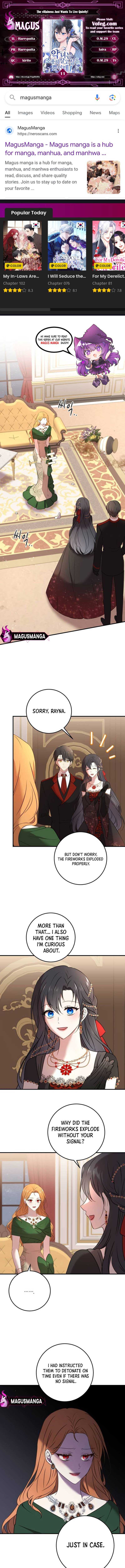 Read The Villainess Just Wants to Live in Peace! Manga Online