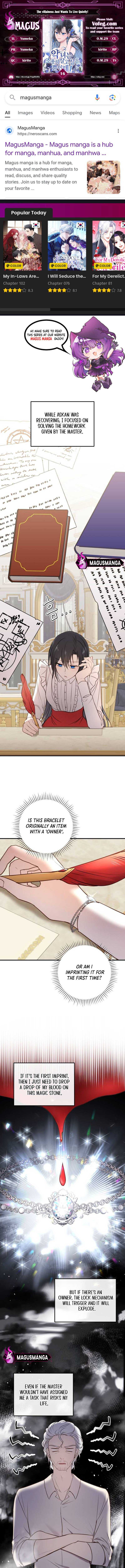 Read The Villainess Just Wants to Live in Peace! Manga Online