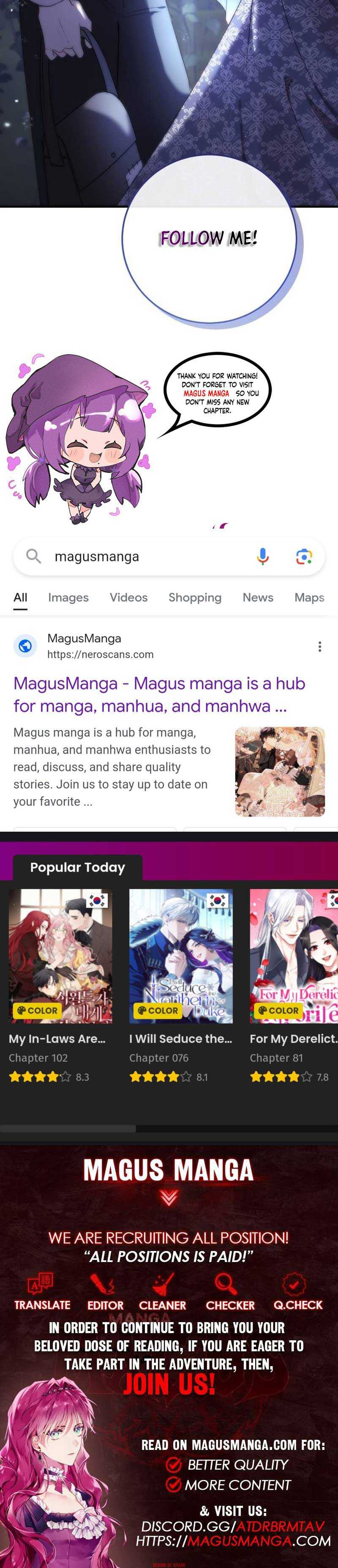 Read The Villainess Just Wants to Live in Peace! Manga Online