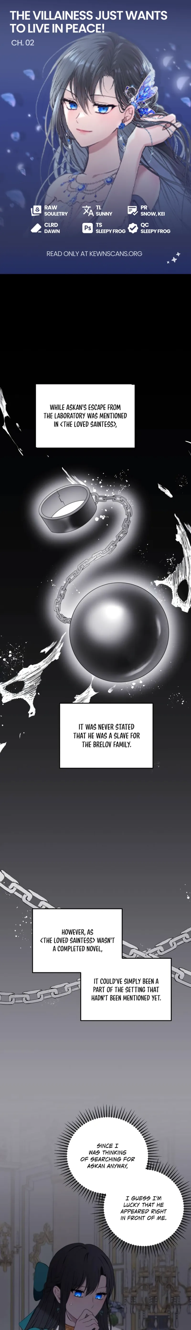 Read The Villainess Just Wants to Live in Peace! Manga Online