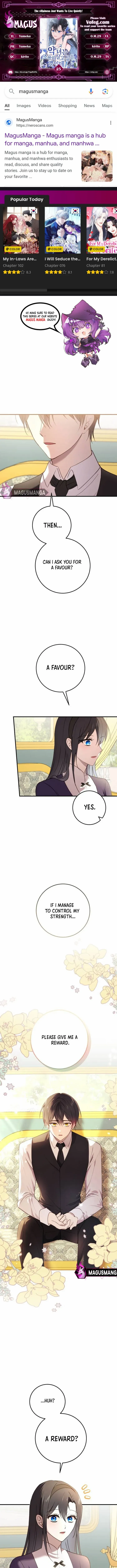 Read The Villainess Just Wants to Live in Peace! Manga Online