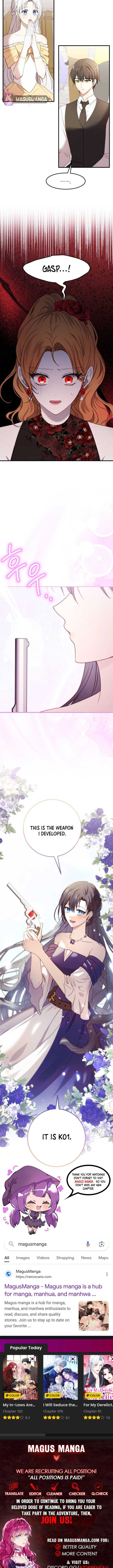 Read The Villainess Just Wants to Live in Peace! Manga Online