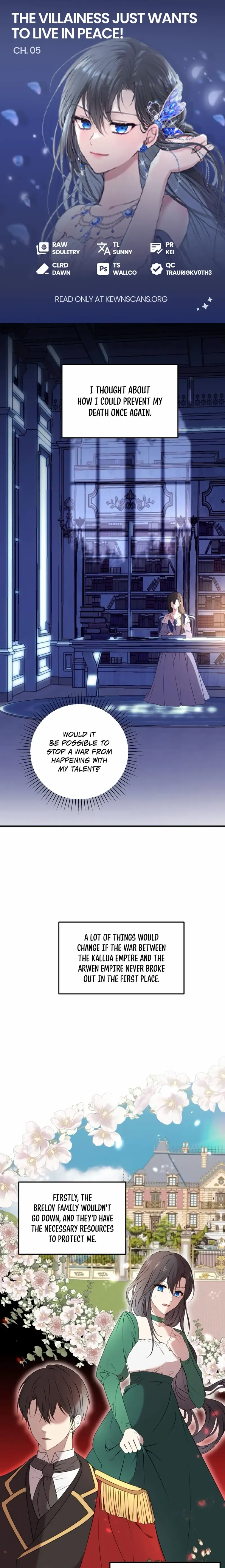 Read The Villainess Just Wants to Live in Peace! Manga Online