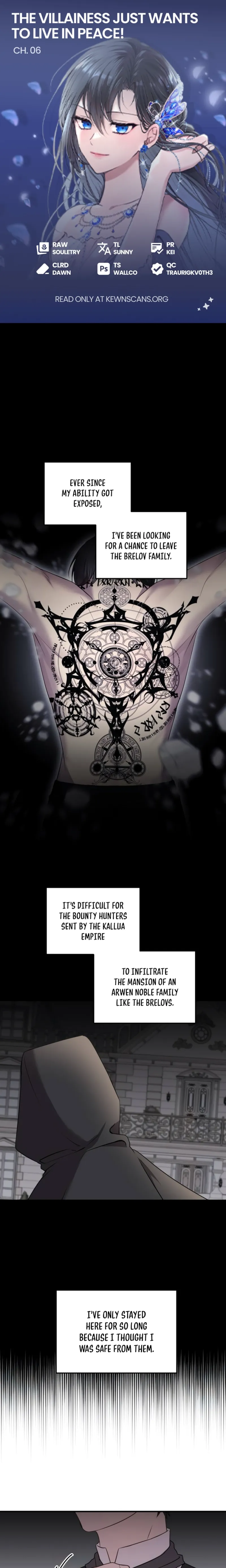 Read The Villainess Just Wants to Live in Peace! Manga Online