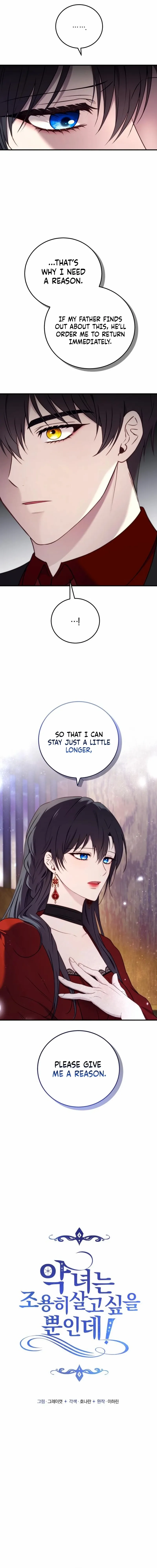 Read The Villainess Just Wants to Live in Peace! Manga Online