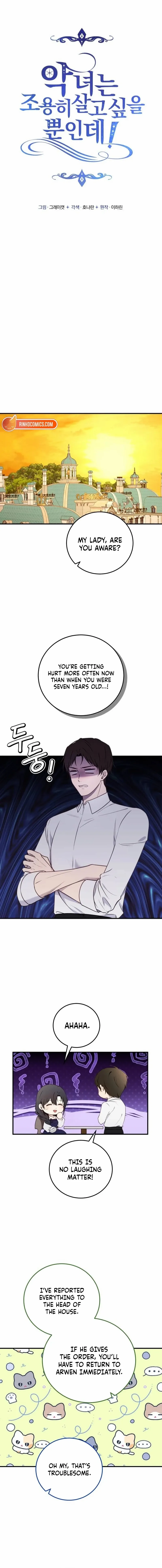 Read The Villainess Just Wants to Live in Peace! Manga Online