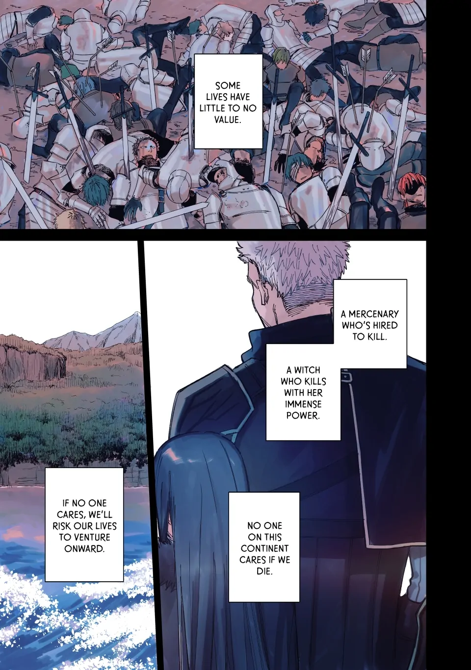 Read The Witch and the Mercenary Manga Online