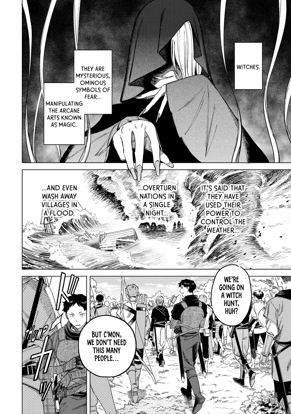 Read The Witch and the Mercenary Manga Online