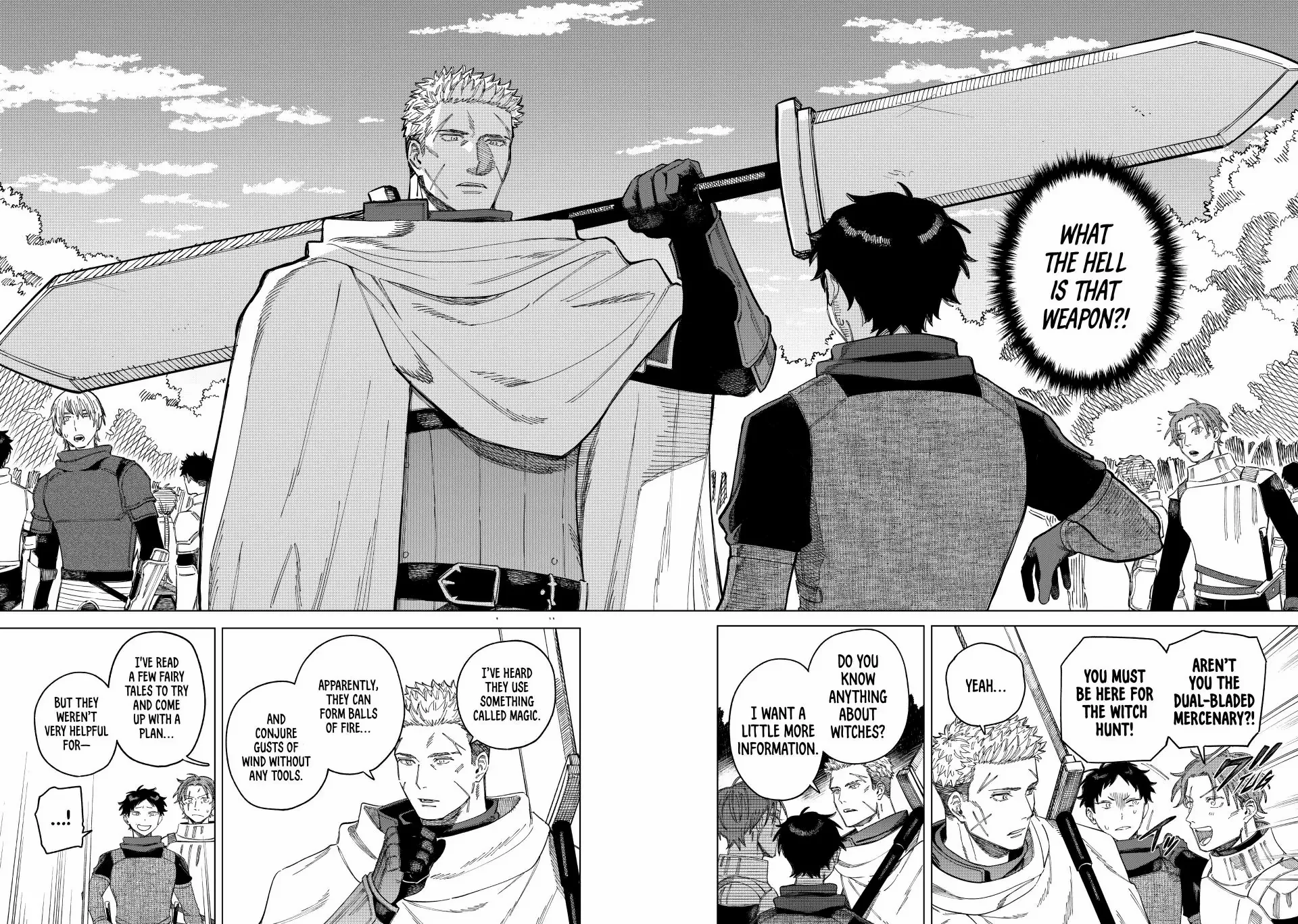 Read The Witch and the Mercenary Manga Online