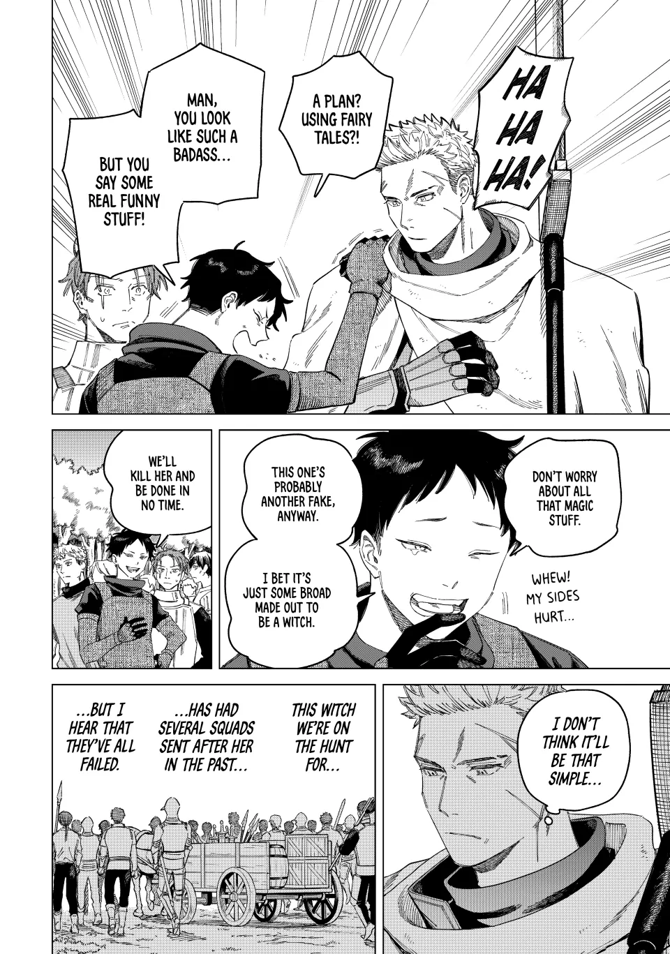 Read The Witch and the Mercenary Manga Online