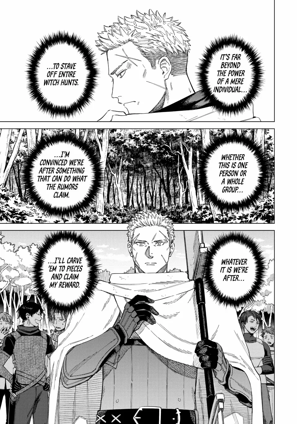 Read The Witch and the Mercenary Manga Online