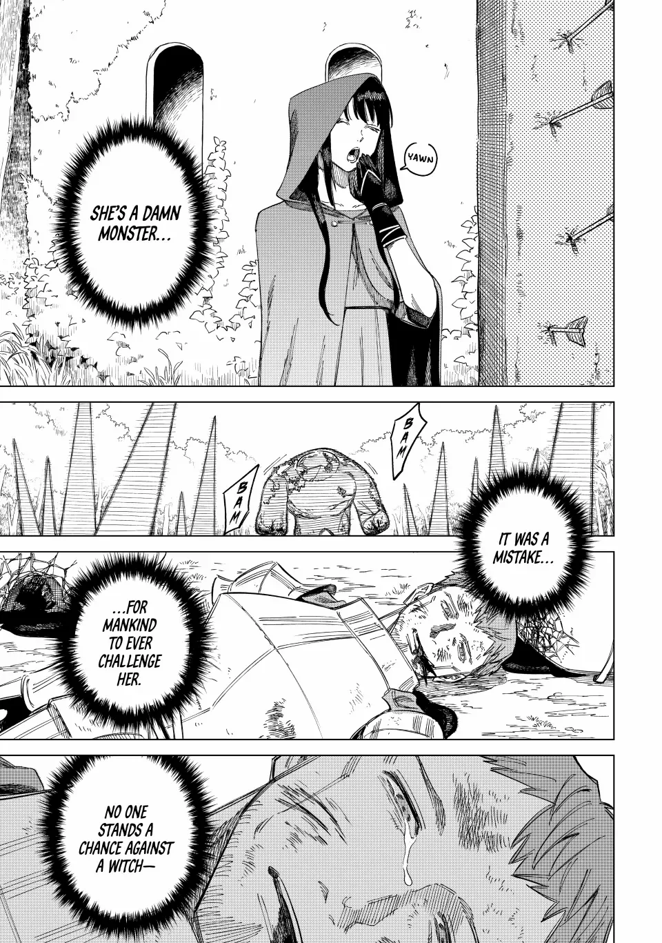 Read The Witch and the Mercenary Manga Online