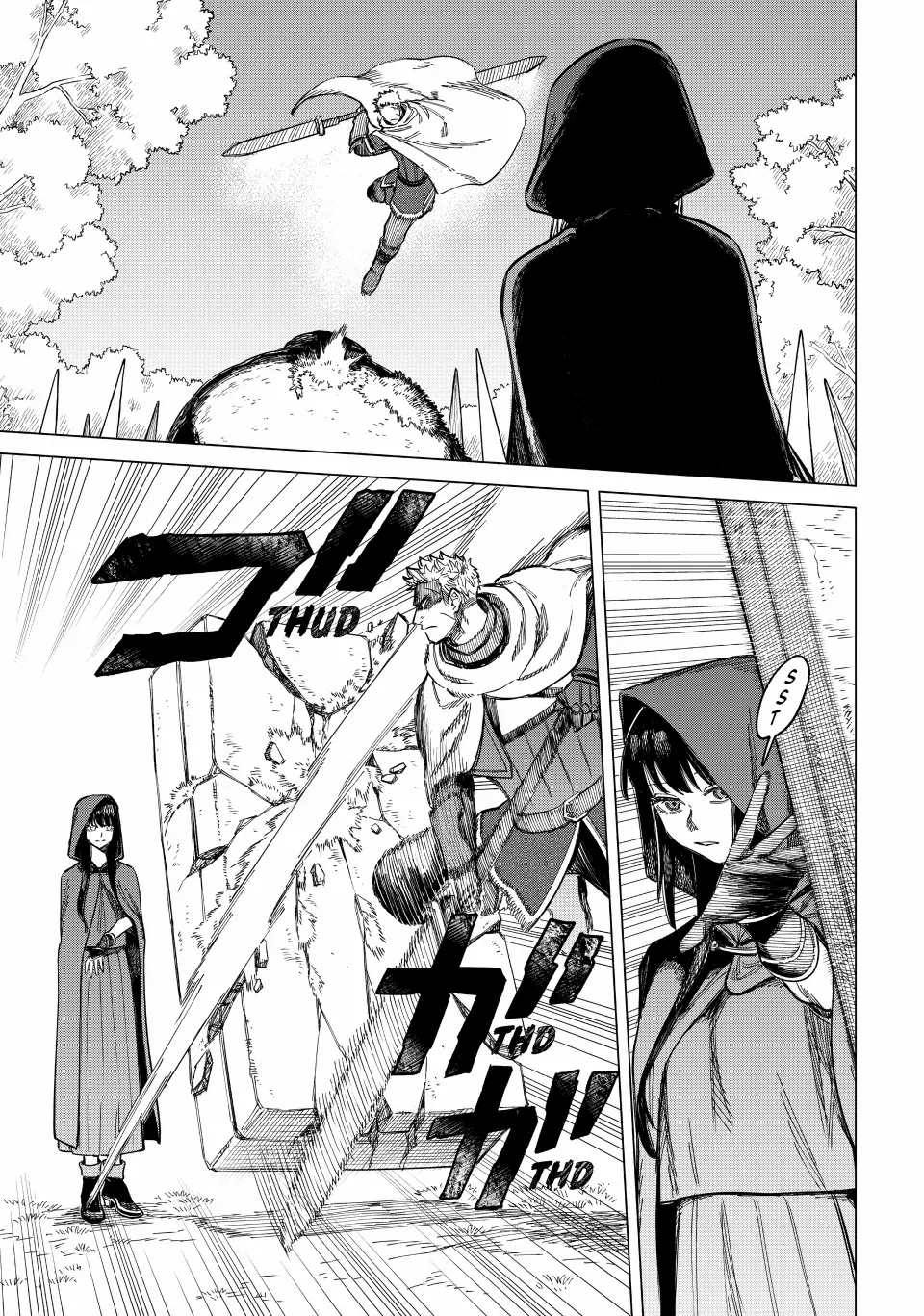 Read The Witch and the Mercenary Manga Online