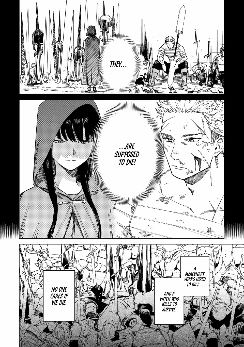 Read The Witch and the Mercenary Manga Online