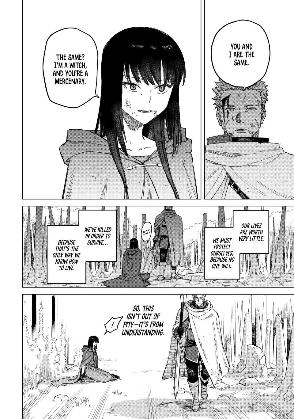 Read The Witch and the Mercenary Manga Online