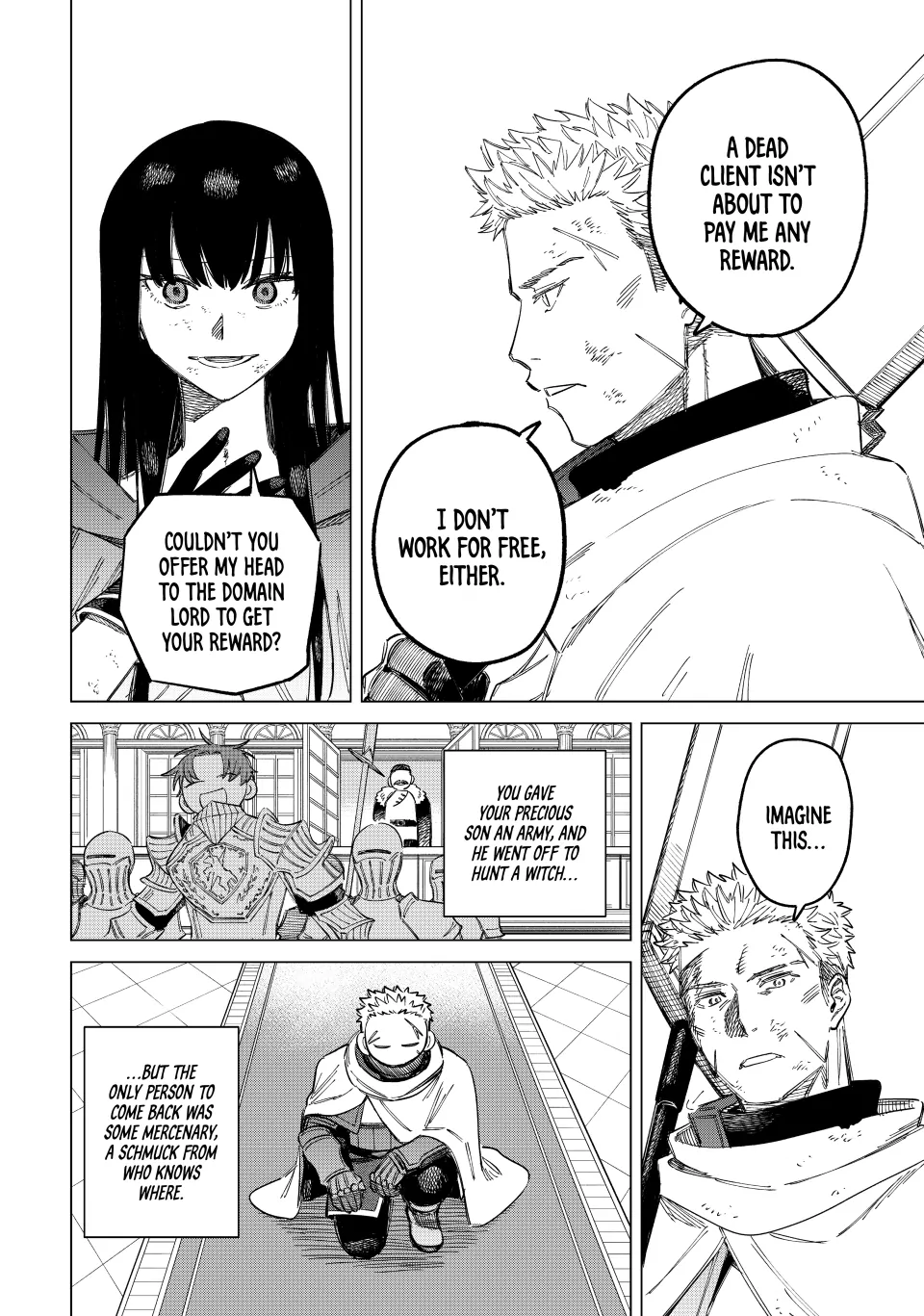Read The Witch and the Mercenary Manga Online