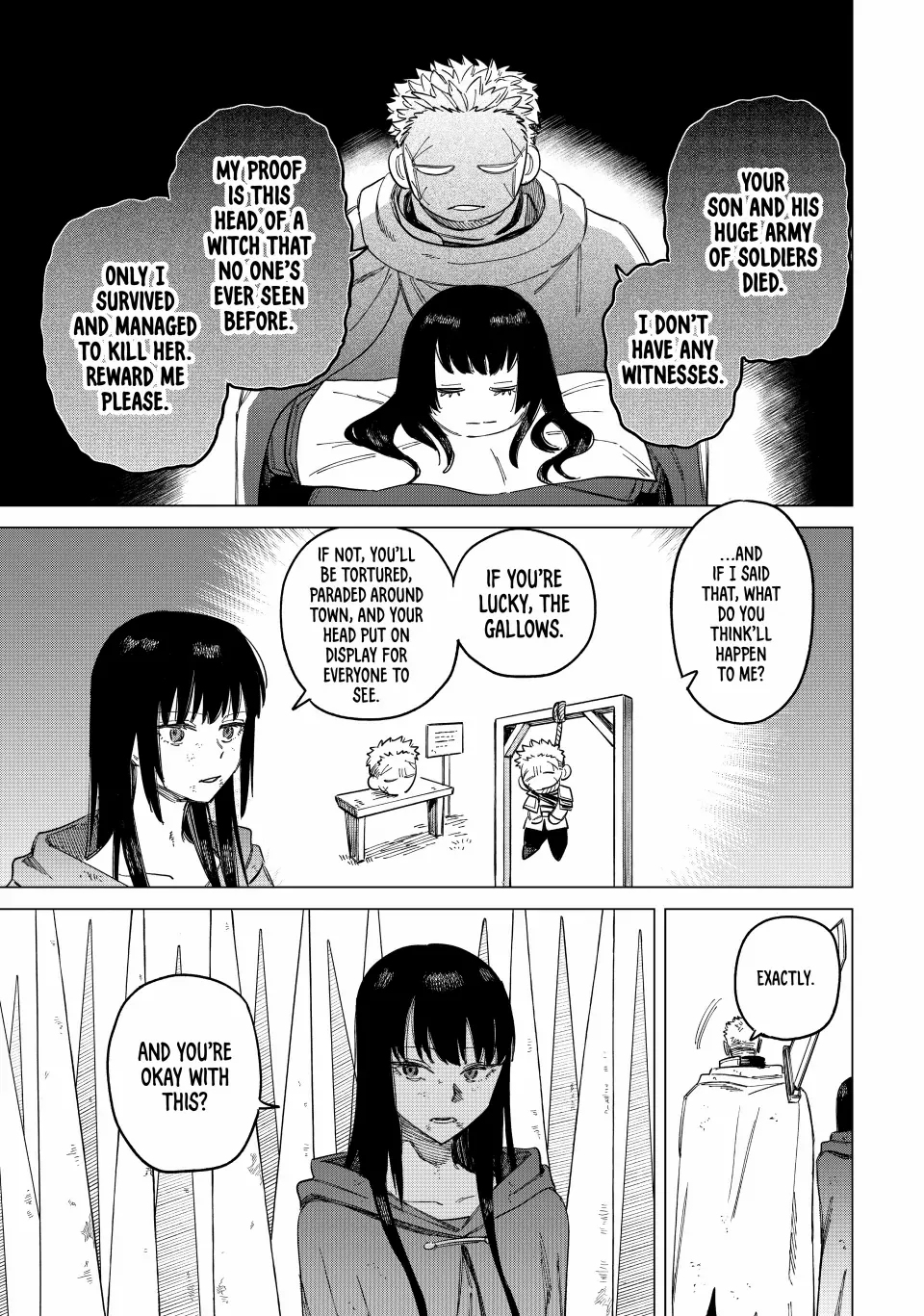 Read The Witch and the Mercenary Manga Online