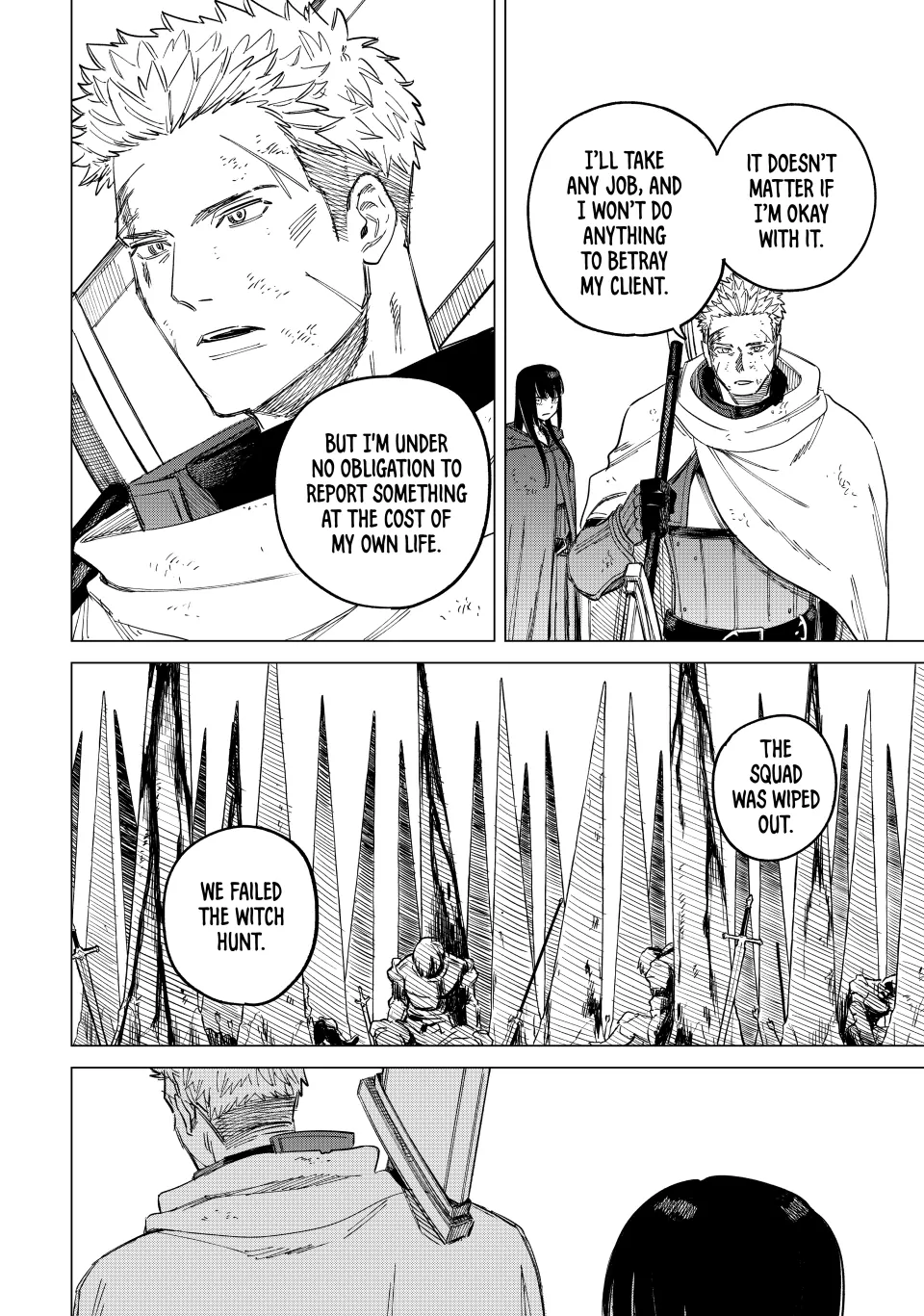 Read The Witch and the Mercenary Manga Online