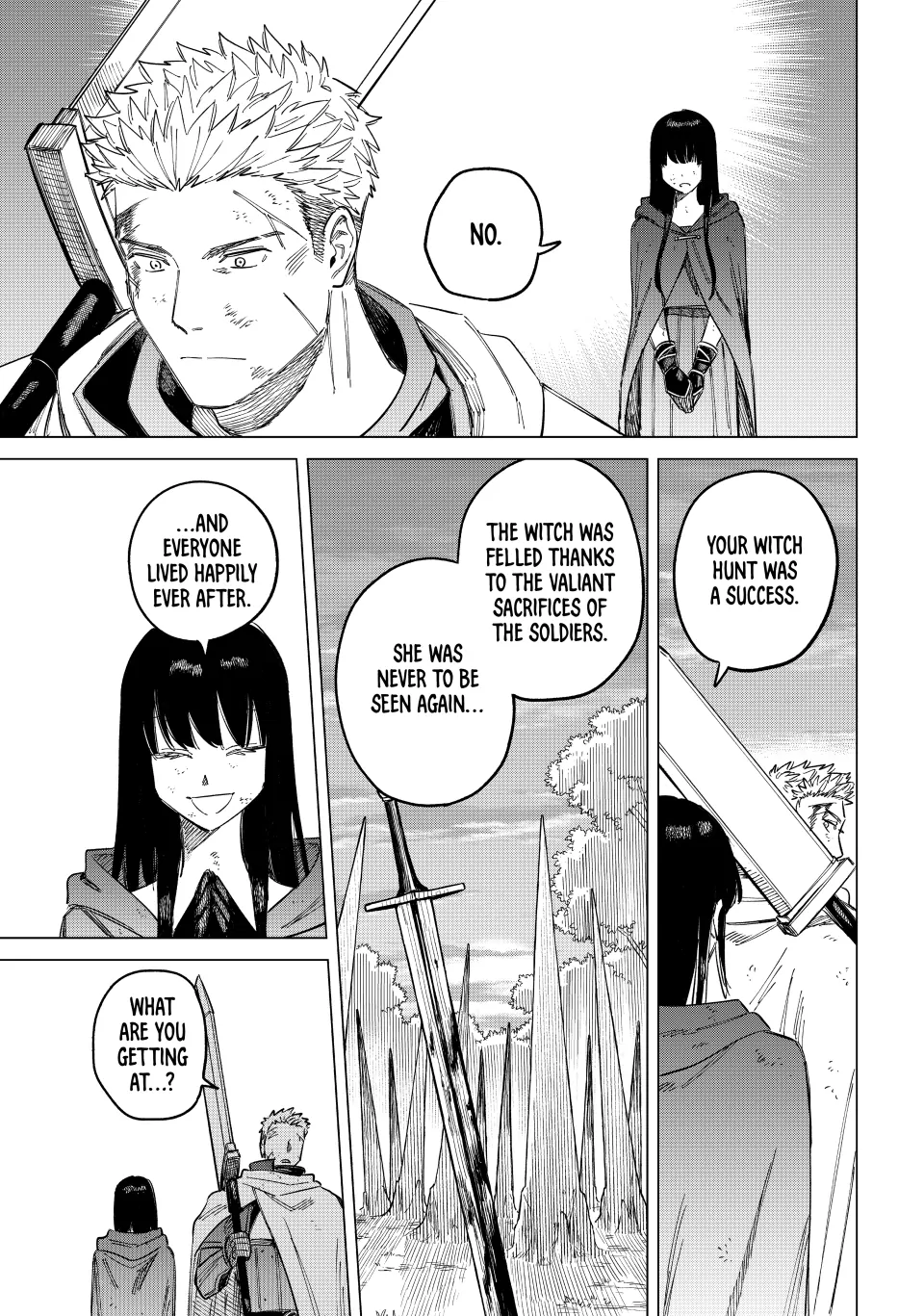 Read The Witch and the Mercenary Manga Online