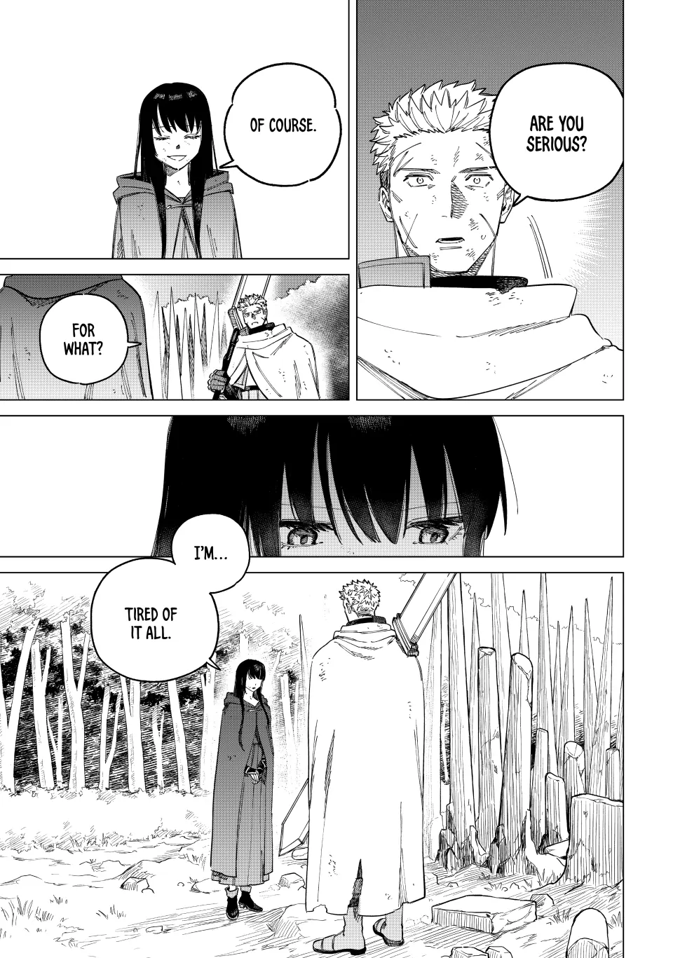 Read The Witch and the Mercenary Manga Online