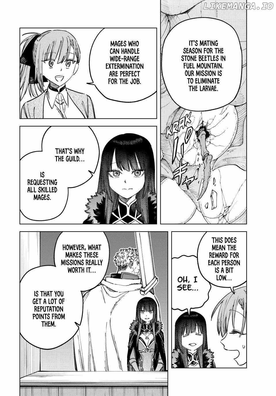 Read The Witch and the Mercenary Manga Online
