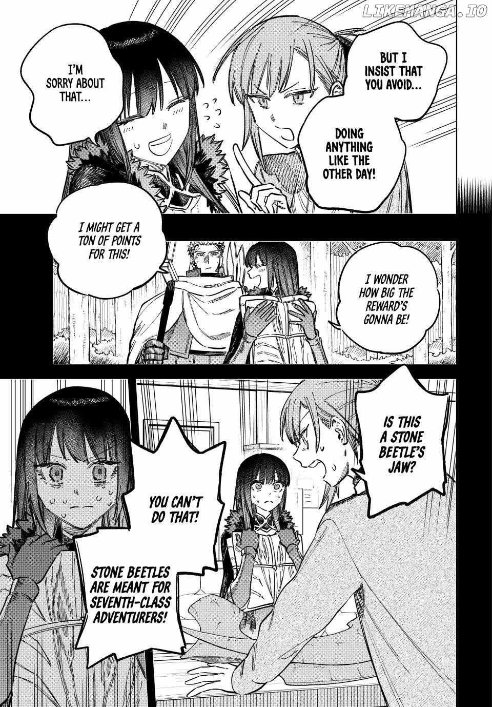 Read The Witch and the Mercenary Manga Online