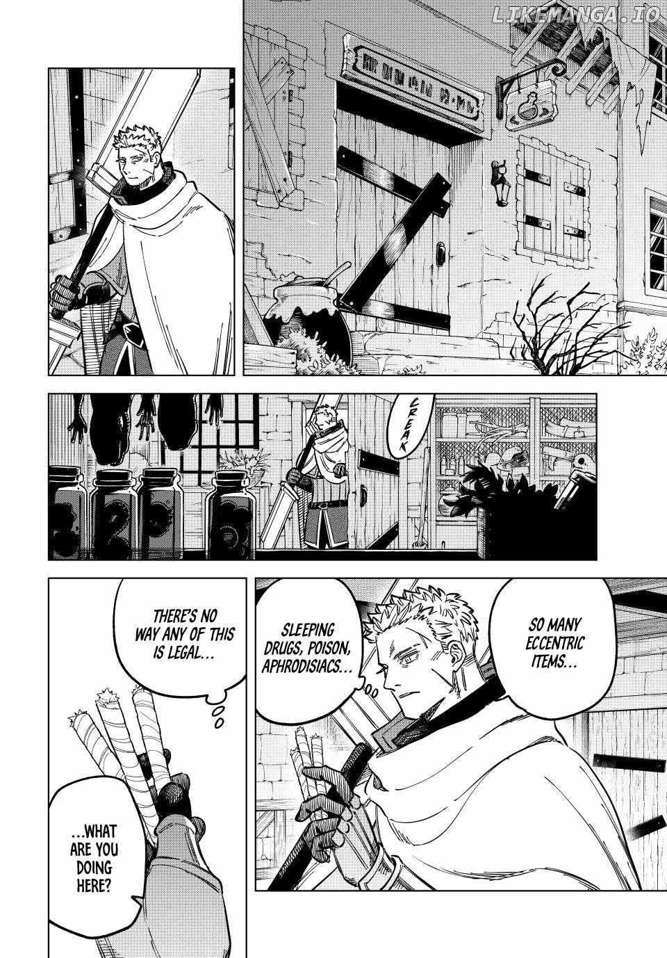 Read The Witch and the Mercenary Manga Online
