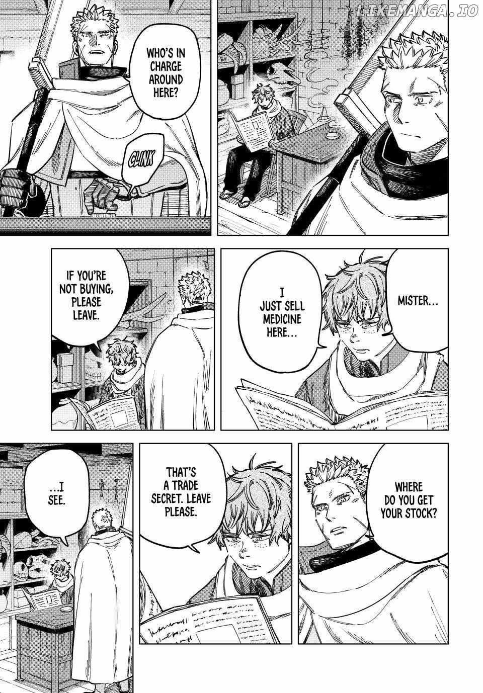 Read The Witch and the Mercenary Manga Online