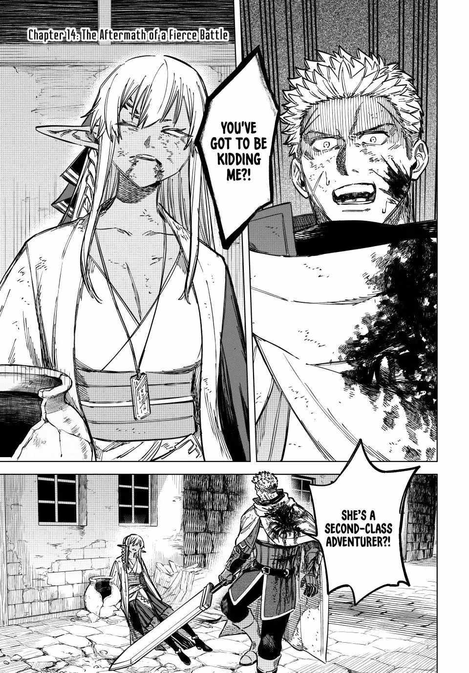 Read The Witch and the Mercenary Manga Online