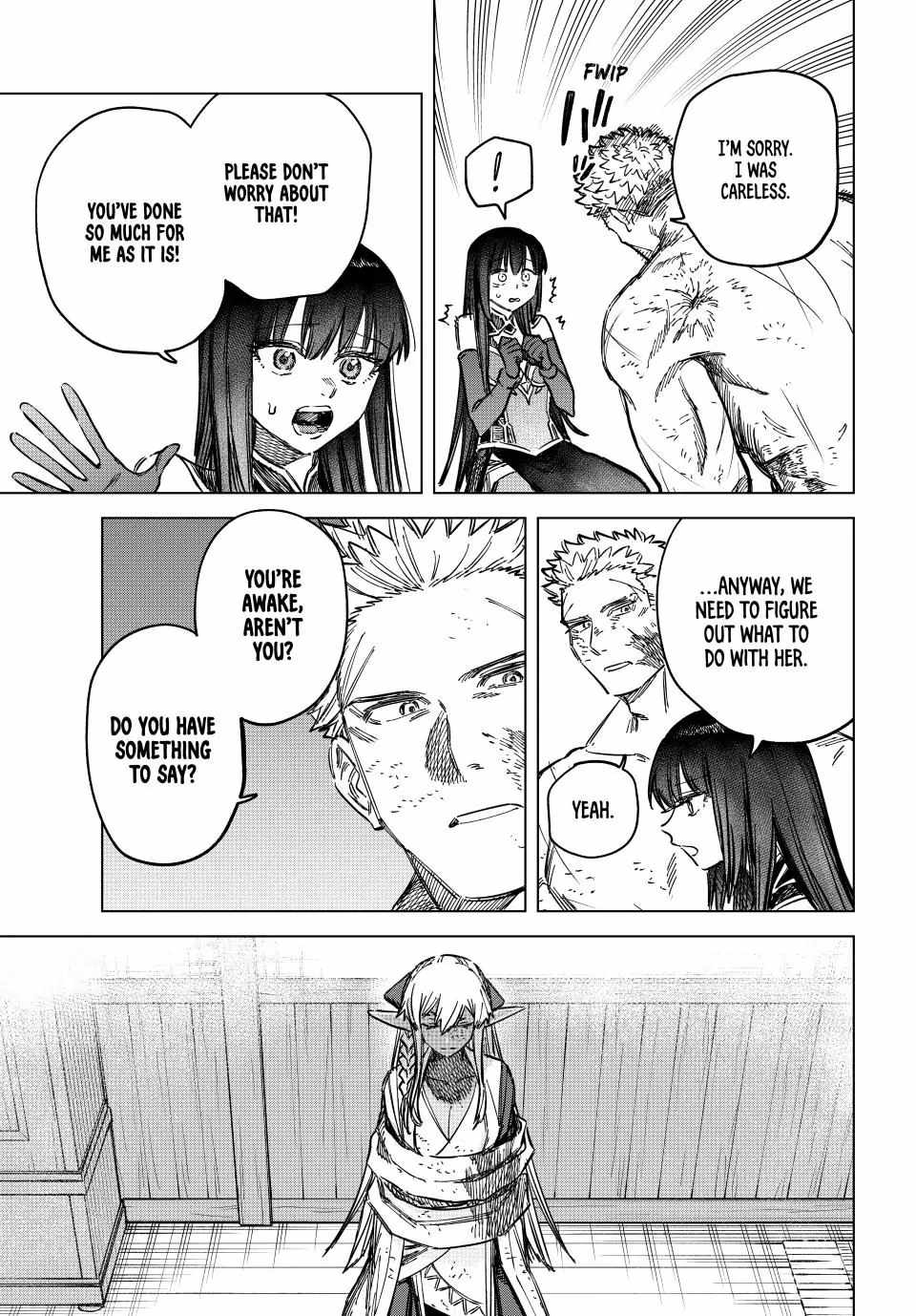 Read The Witch and the Mercenary Manga Online