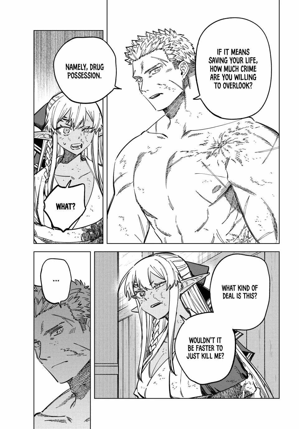 Read The Witch and the Mercenary Manga Online