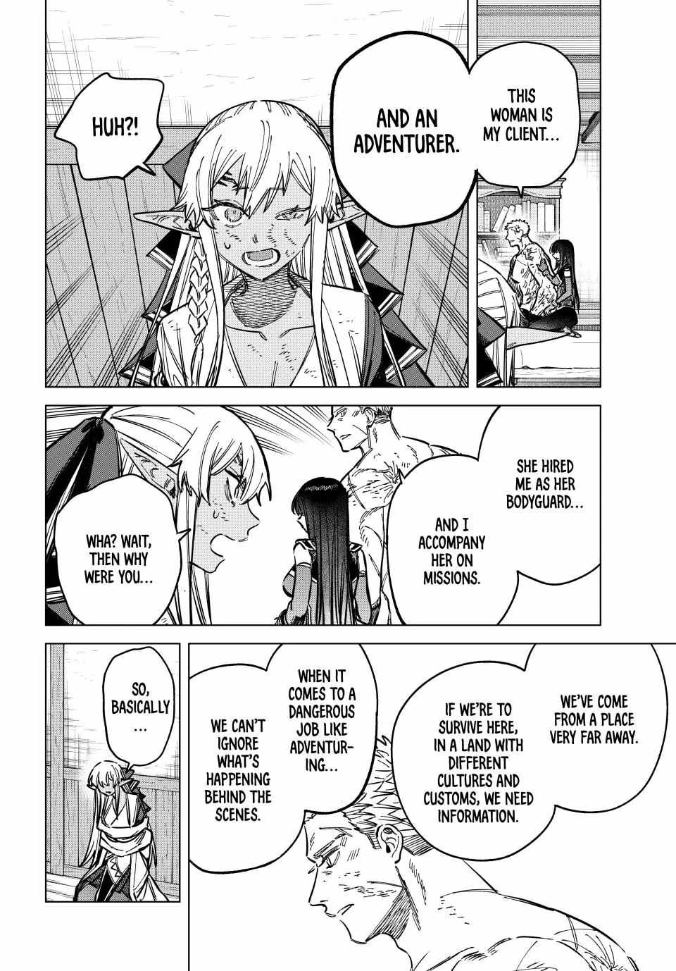 Read The Witch and the Mercenary Manga Online