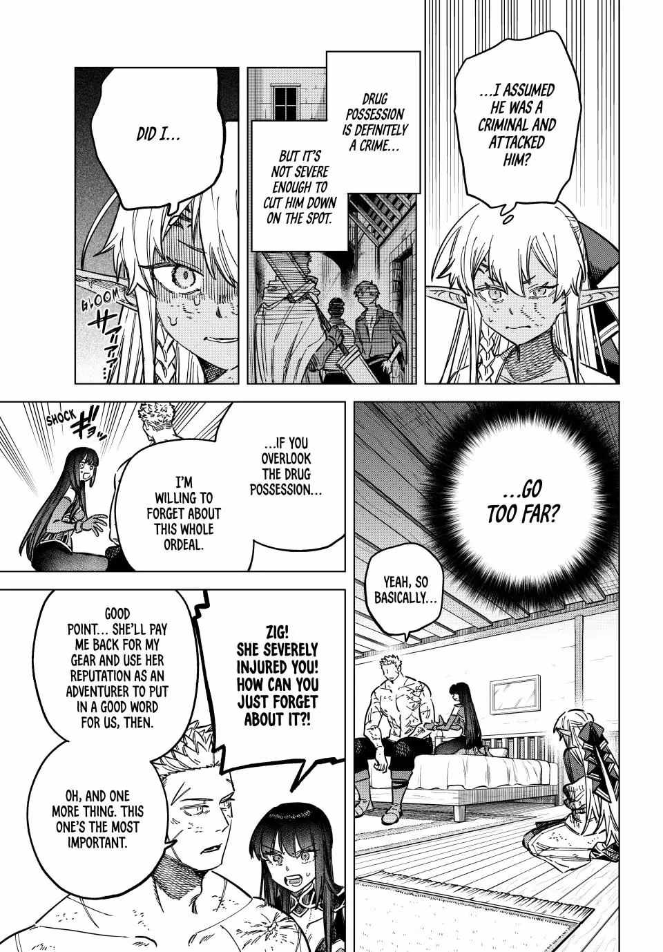 Read The Witch and the Mercenary Manga Online