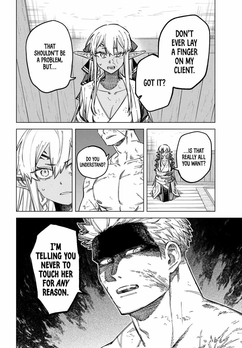 Read The Witch and the Mercenary Manga Online