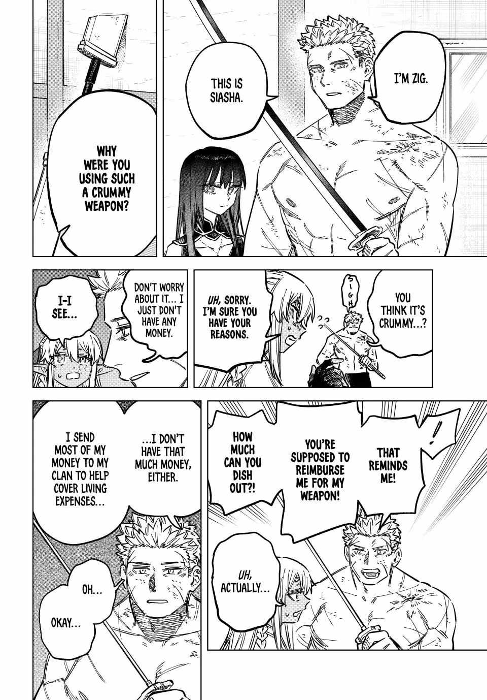 Read The Witch and the Mercenary Manga Online