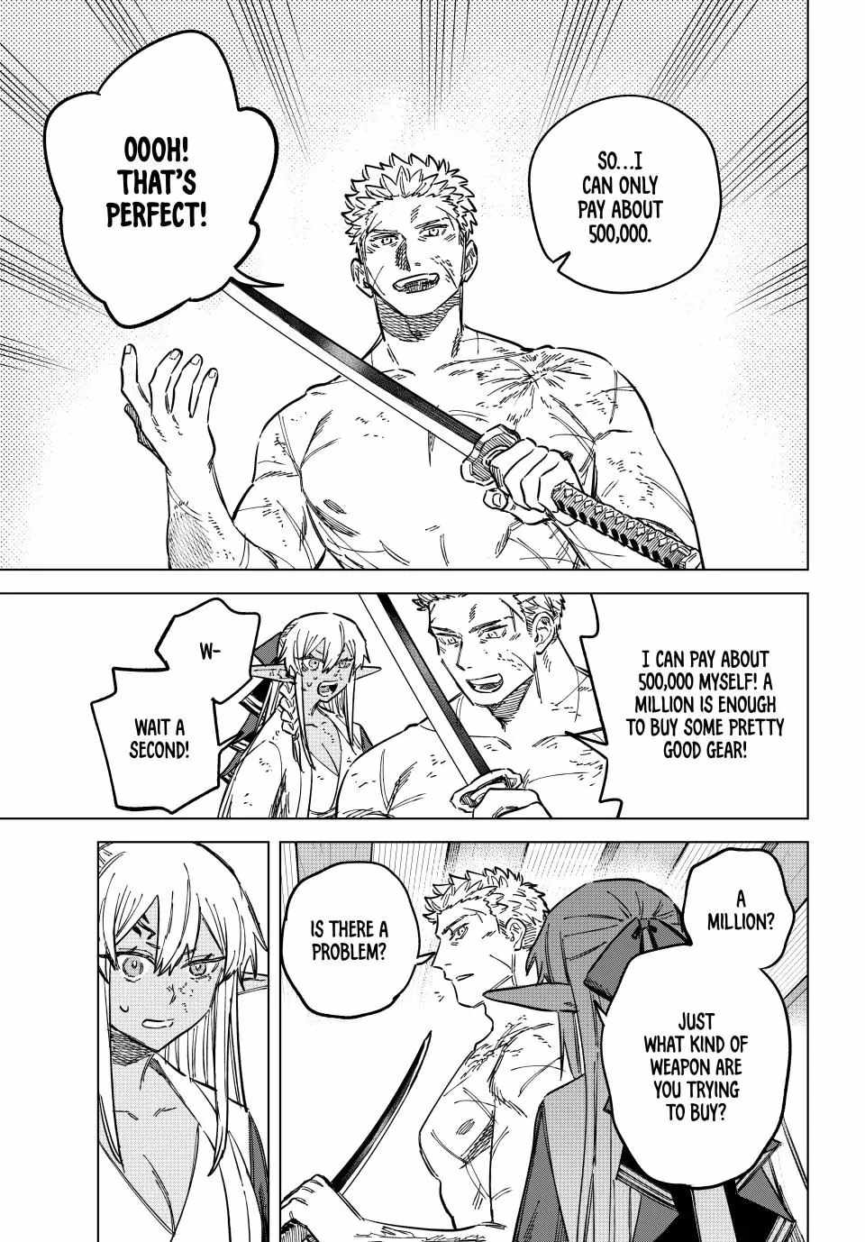 Read The Witch and the Mercenary Manga Online