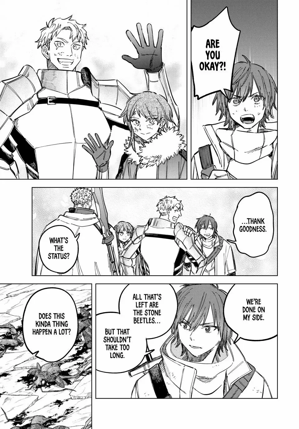 Read The Witch and the Mercenary Manga Online