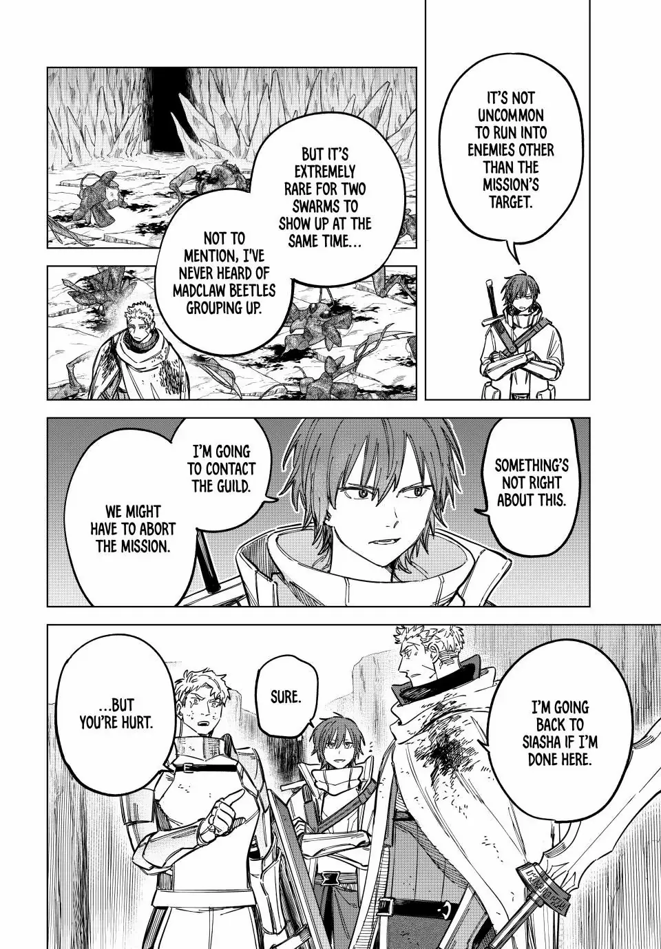Read The Witch and the Mercenary Manga Online