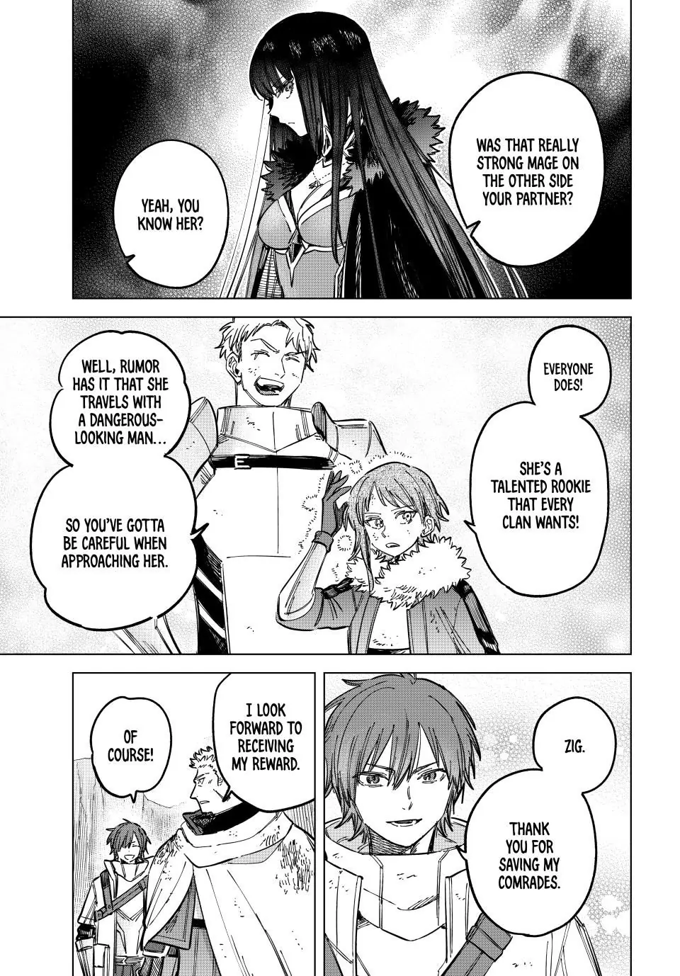 Read The Witch and the Mercenary Manga Online