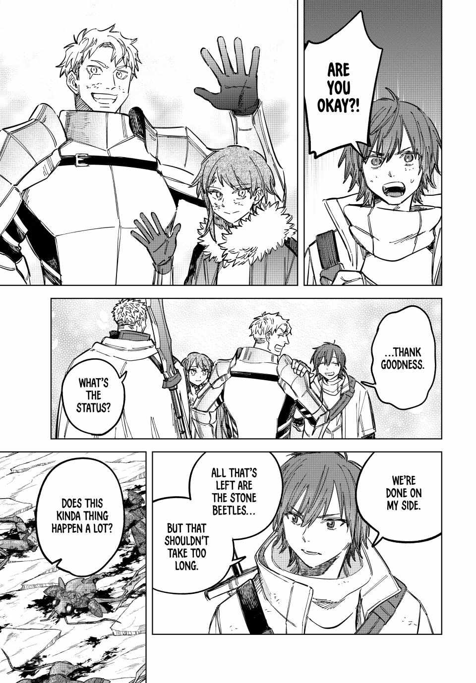 Read The Witch and the Mercenary Manga Online