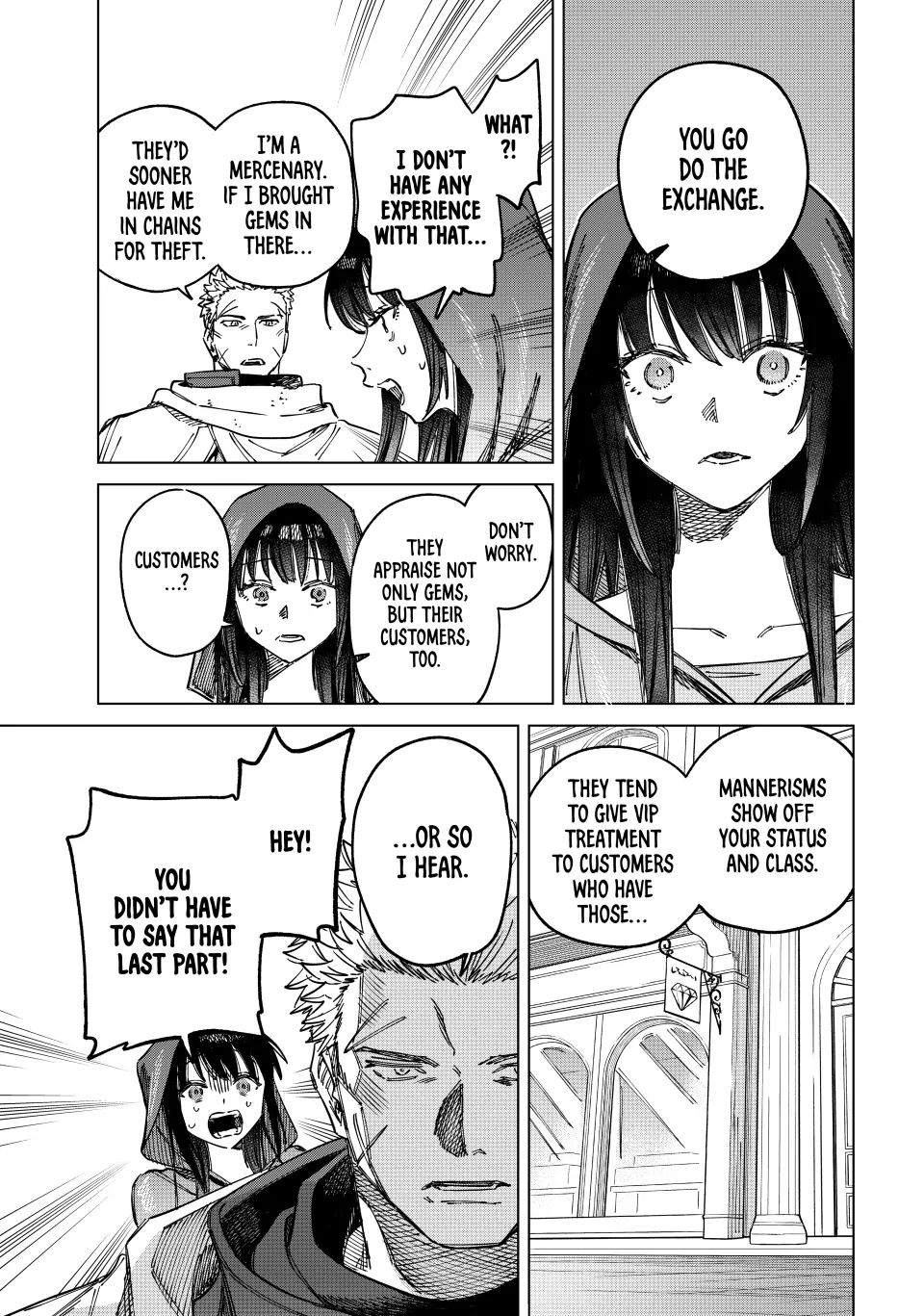 Read The Witch and the Mercenary Manga Online