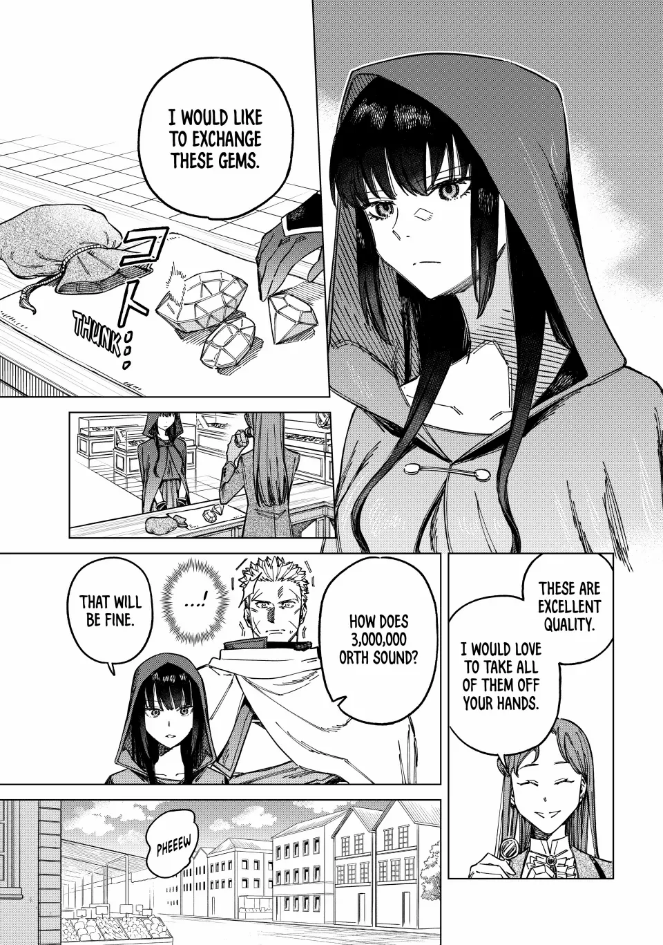 Read The Witch and the Mercenary Manga Online