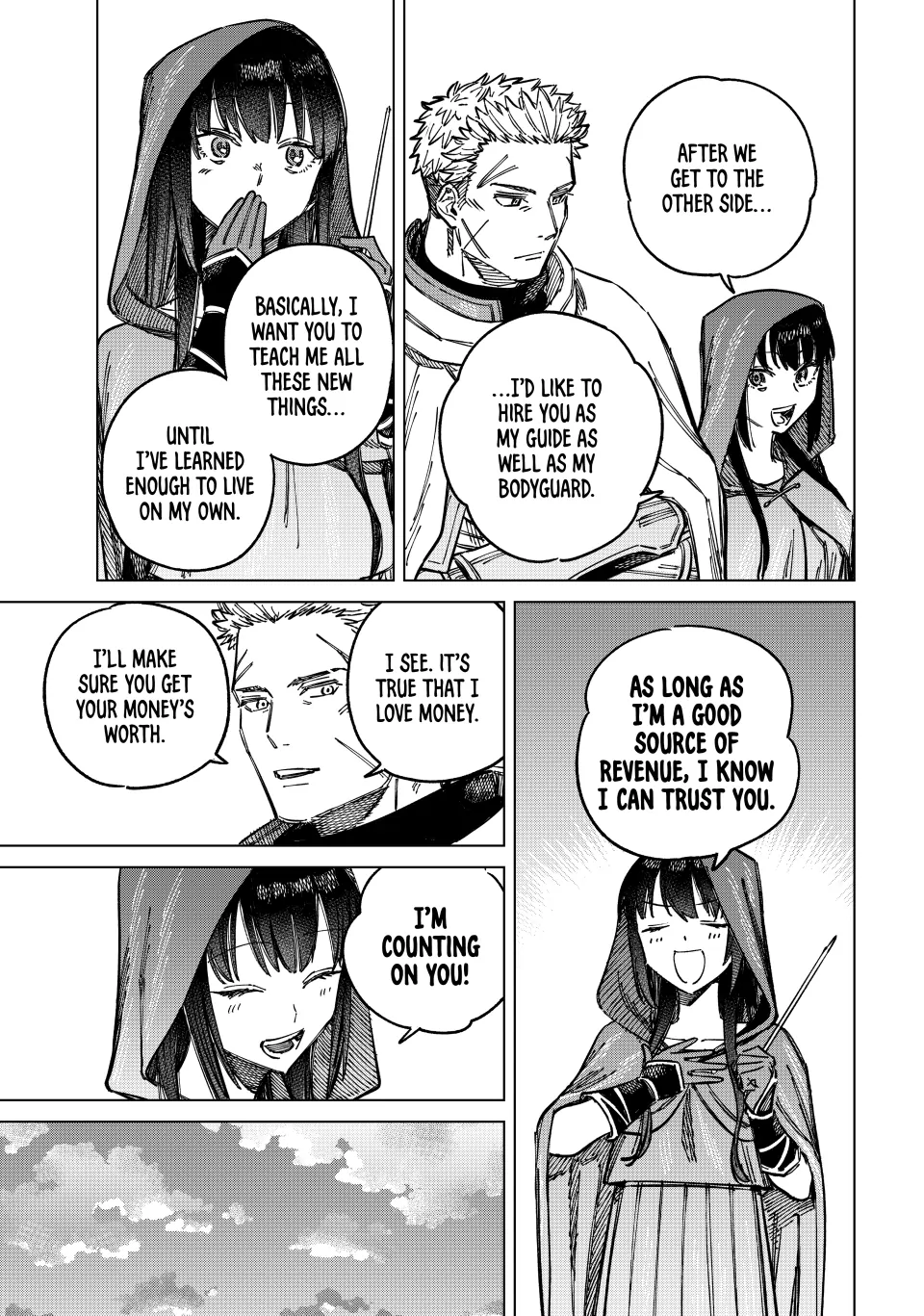 Read The Witch and the Mercenary Manga Online