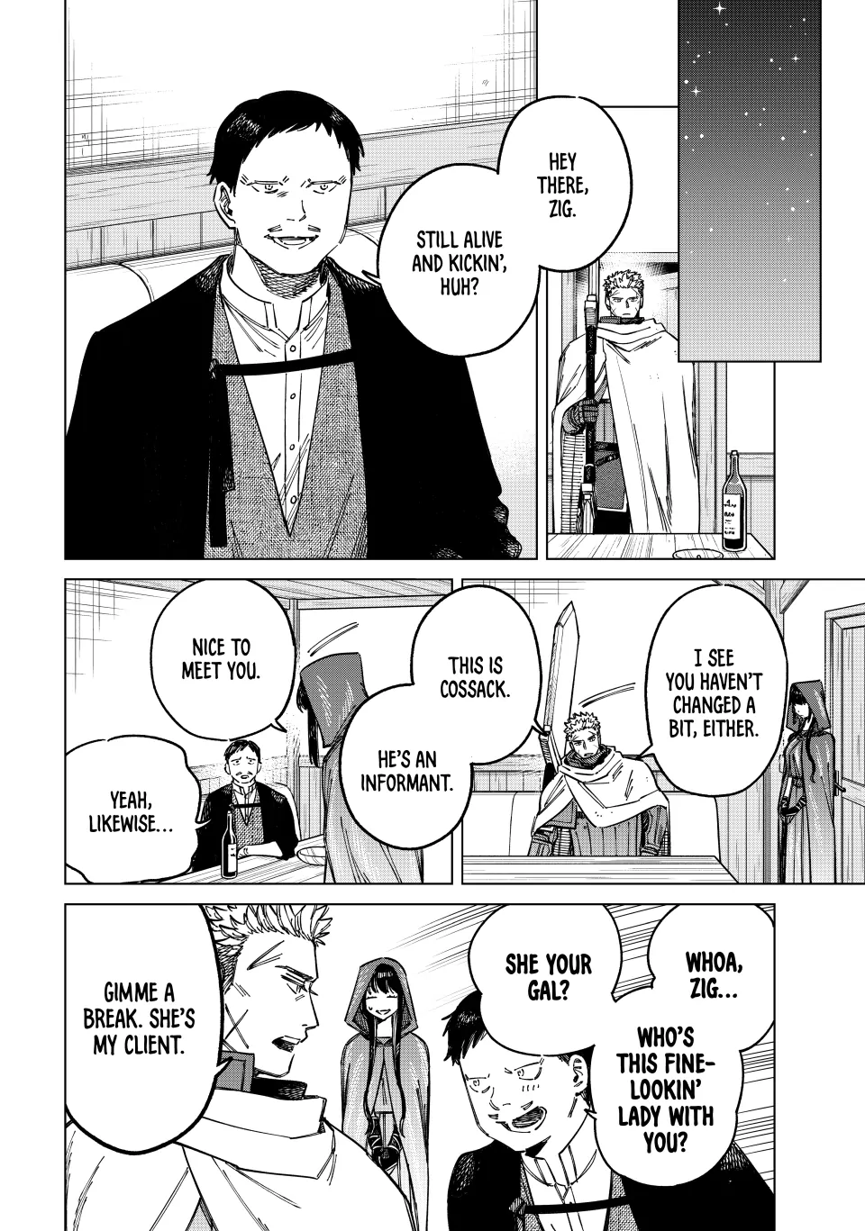 Read The Witch and the Mercenary Manga Online